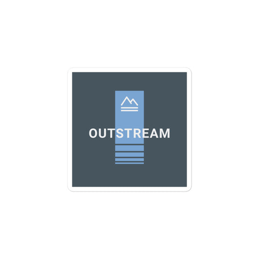 Outstream Logo Stickers