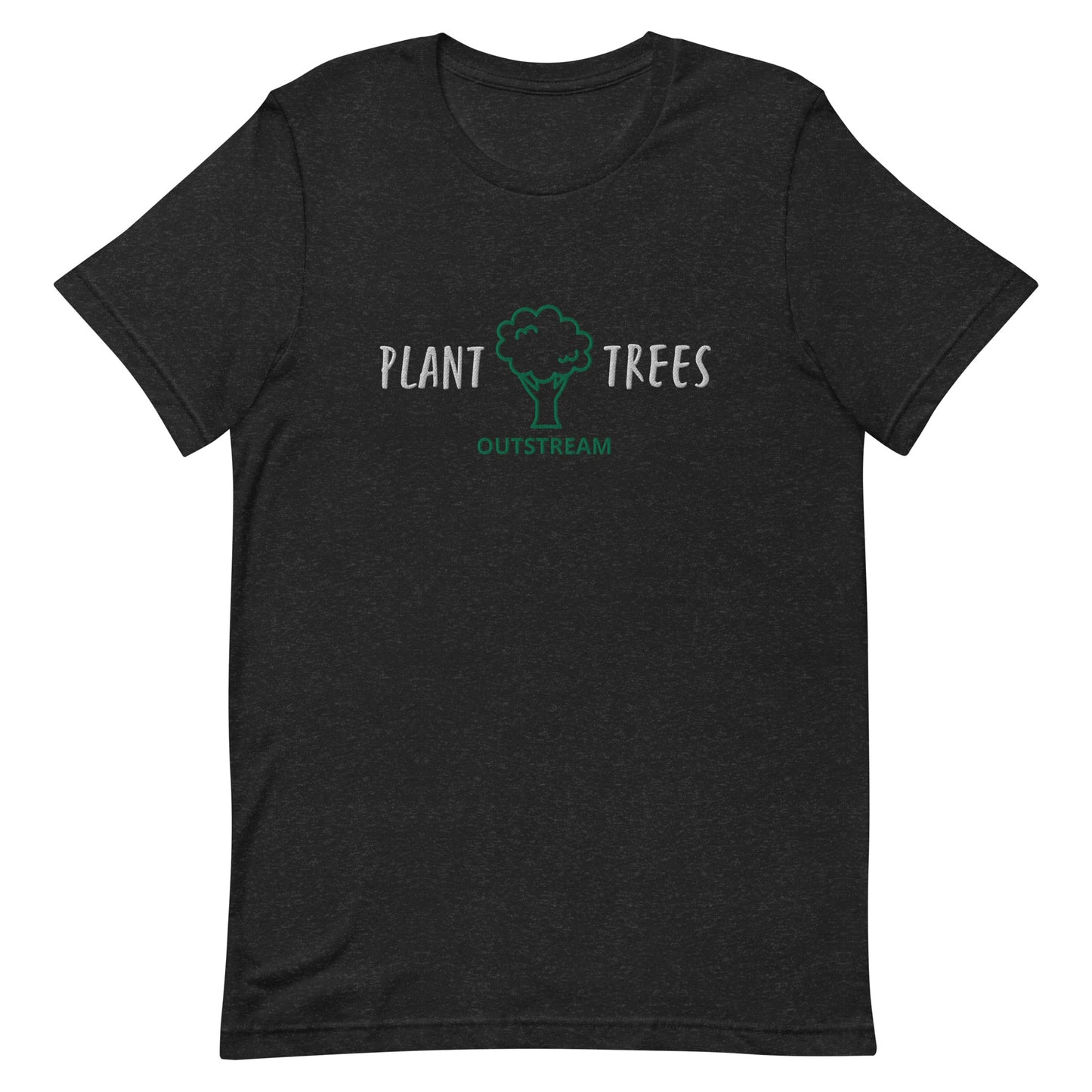 Plant Trees T-Shirt Embroidered