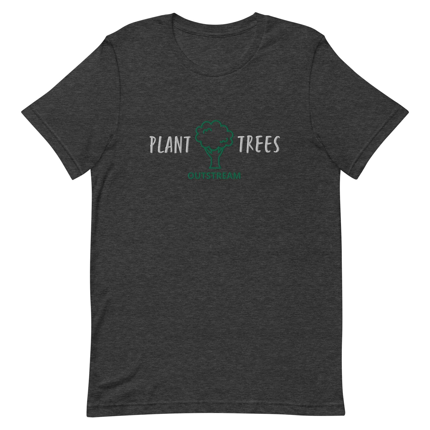 Plant Trees T-Shirt Embroidered